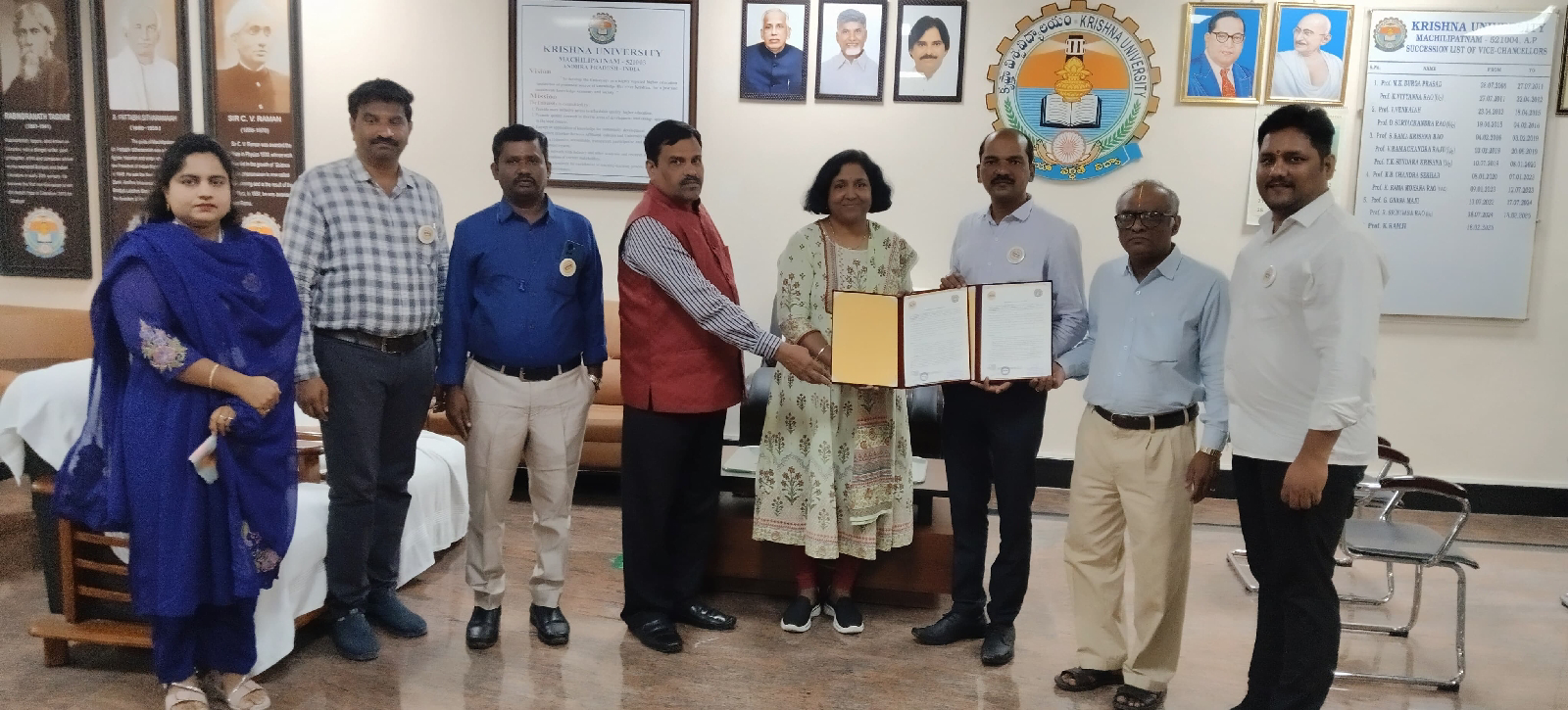 మ్యాజిక్ బస్ తో కెయూ అవగాహనా ఒప్పందం