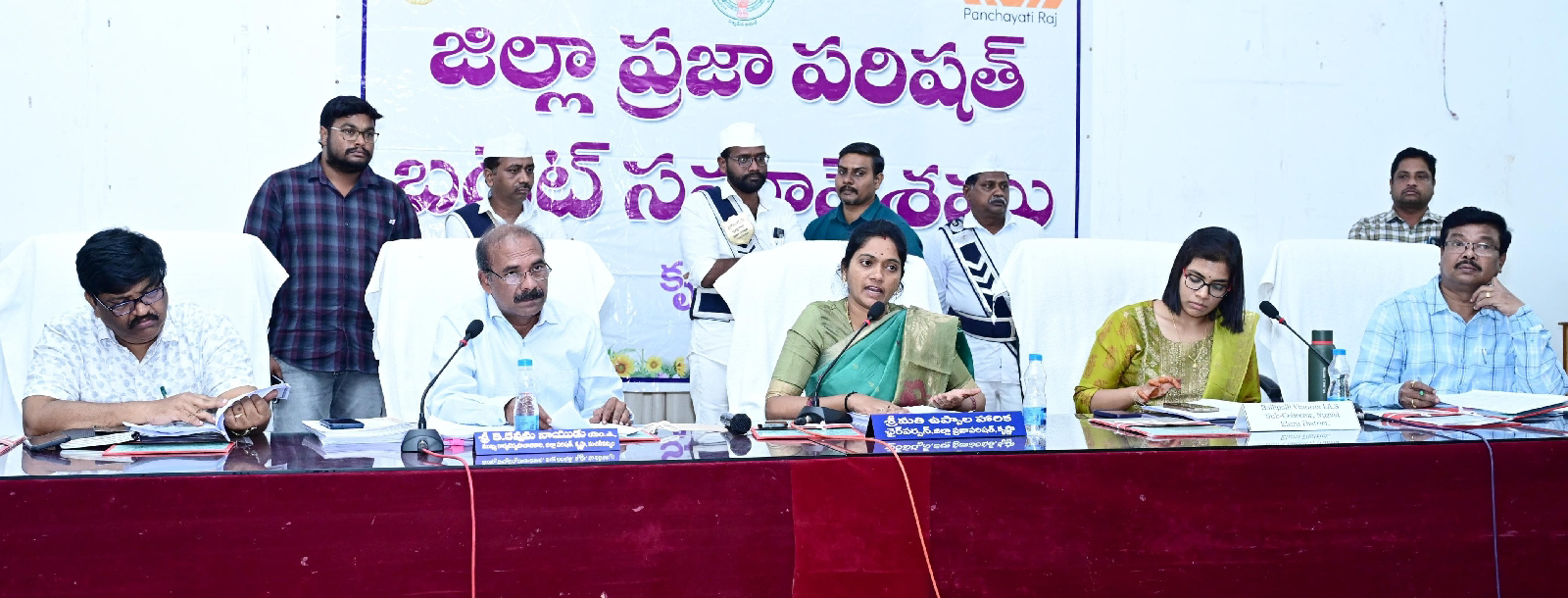 2026–27 సంవత్సర ఉమ్మడి కృష్ణాజిల్లా ప్రజాపరిషత్ అంచనా బడ్జెట్ను ఆమోదించిన జెడ్పీ పాలకవర్గం..