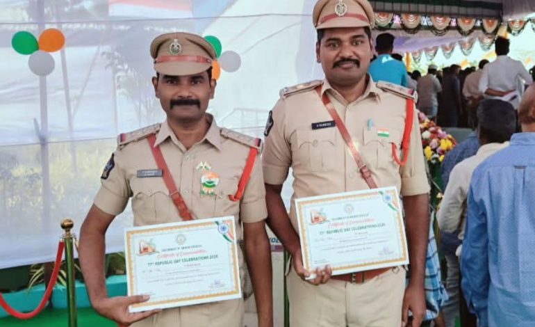 అపూర్వ సహోదరులకు ప్రశంసా పత్రం