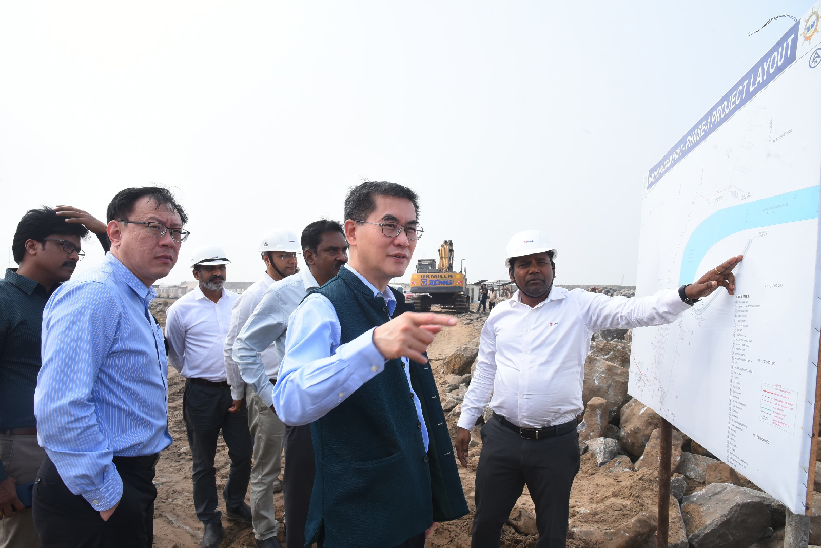 2026 డిసెంబర్ నాటికి పోర్టు నిర్మాణం పూర్తి… పోర్టు మేనేజర్ తులసీదాస్