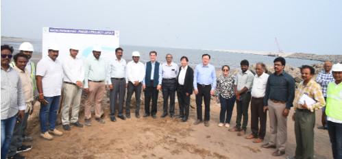 కృష్ణా జిల్లాలో పర్యటించిన సింగపూర్ బృందం – ఘన స్వాగతం పలికిన జిల్లా కలెక్టర్ డీకే బాలాజీ