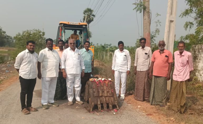 విస్తృతంగా పల్లె పండుగ అభివృద్ధి పనులు