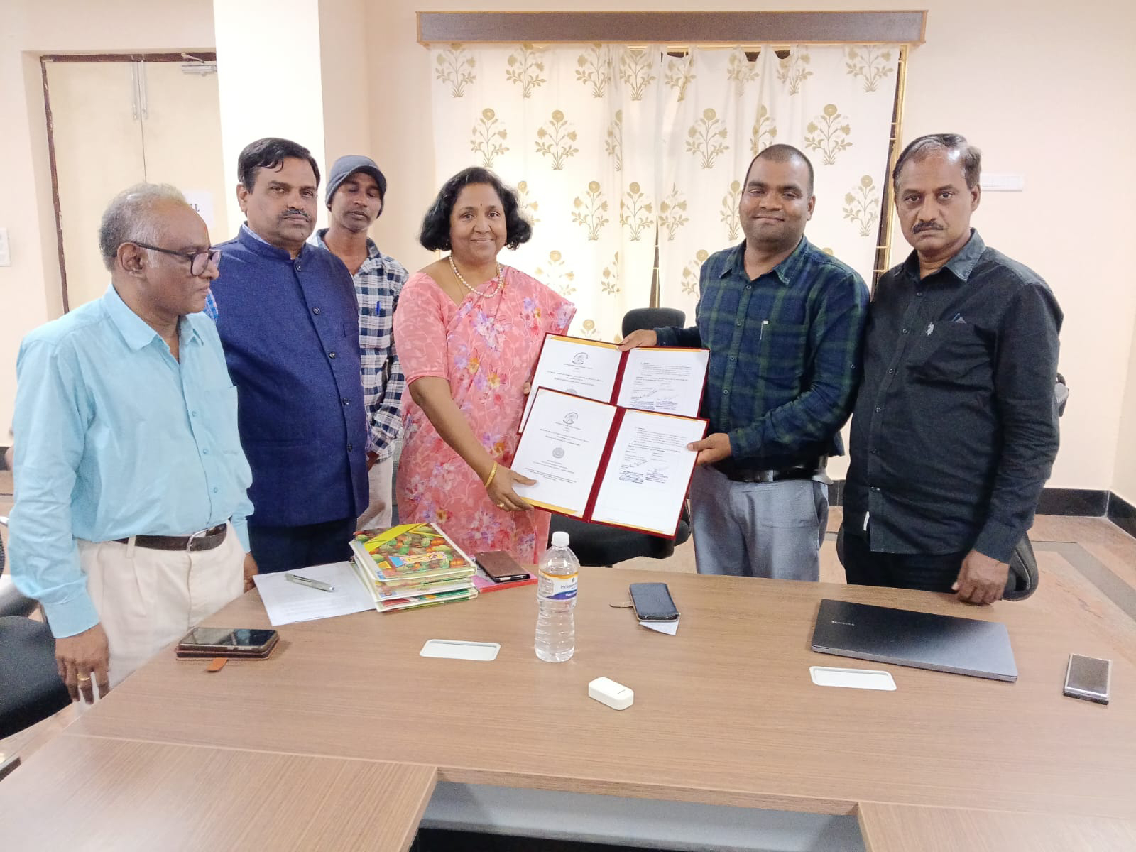 బోట్ తో కృష్ణా యూనివర్సిటీ అవగాహన ఒప్పందం