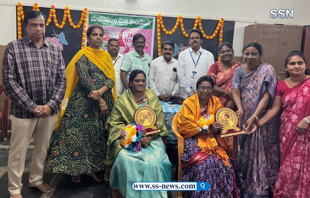 క్రీడాకారిణి చలమలశెట్టి సునందను అభినందించిన మైత్రి ఫౌండేషన్