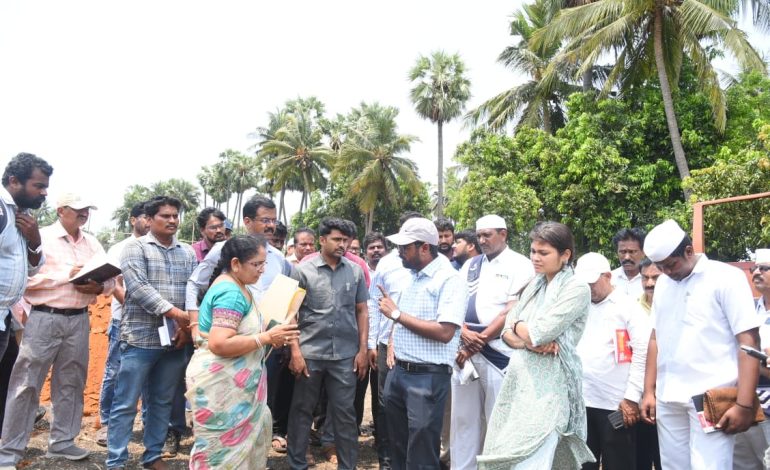 జిల్లాలో ముఖ్యమంత్రి పర్యటన ఏర్పాట్లు వేగవంతం