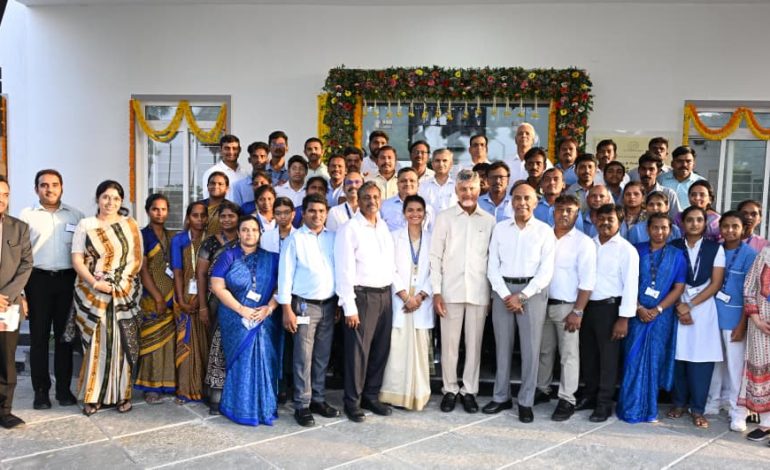 సీఎం చంద్రబాబు చేతుల మీదుగా ఐ కేర్ సెంటర్ ప్రారంభం