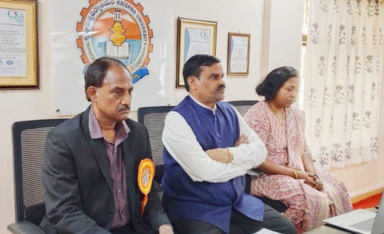 యూనివర్సిటీ సర్వతోముఖాభివృద్ధికి కృషి – కెయూ ఉపకులపతి ఆచార్య కె రాంజీ