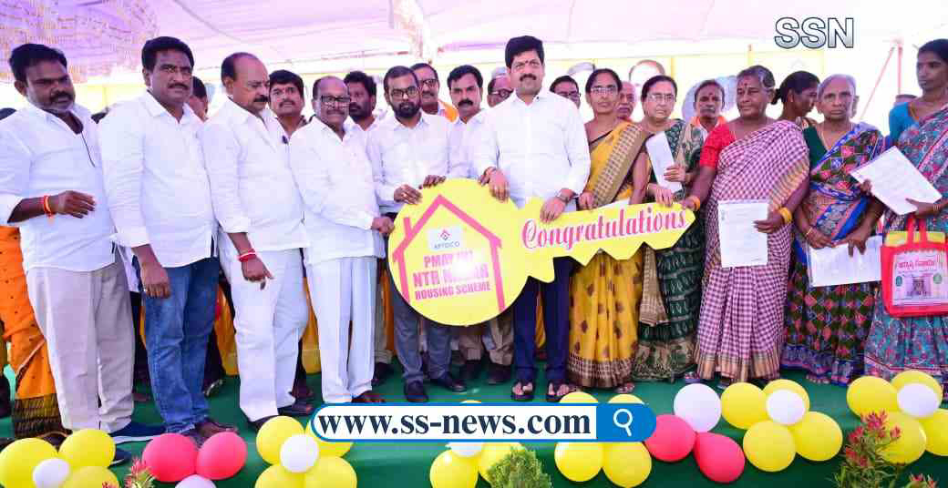 పేదలందరికీ సొంతింటి కల నెరవేర్చడమే రాష్ట్ర ప్రభుత్వ ధ్యేయం : రాష్ట్ర మంత్రి కొల్లు రవీంద్ర