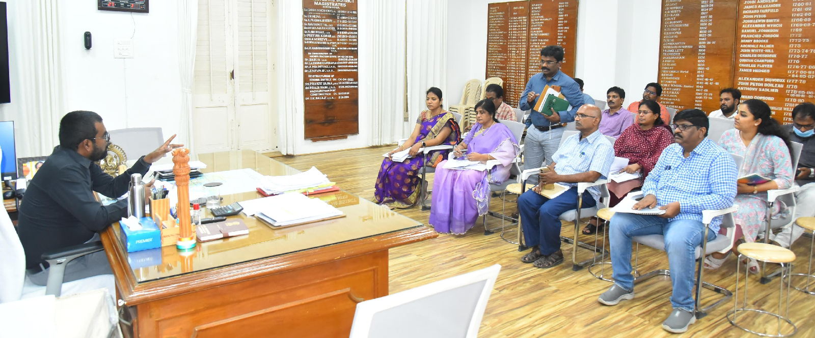 జిల్లాలో జీఎస్టీ వసూళ్లు సక్రమంగా జరగాలి –– జిల్లా కలెక్టర్