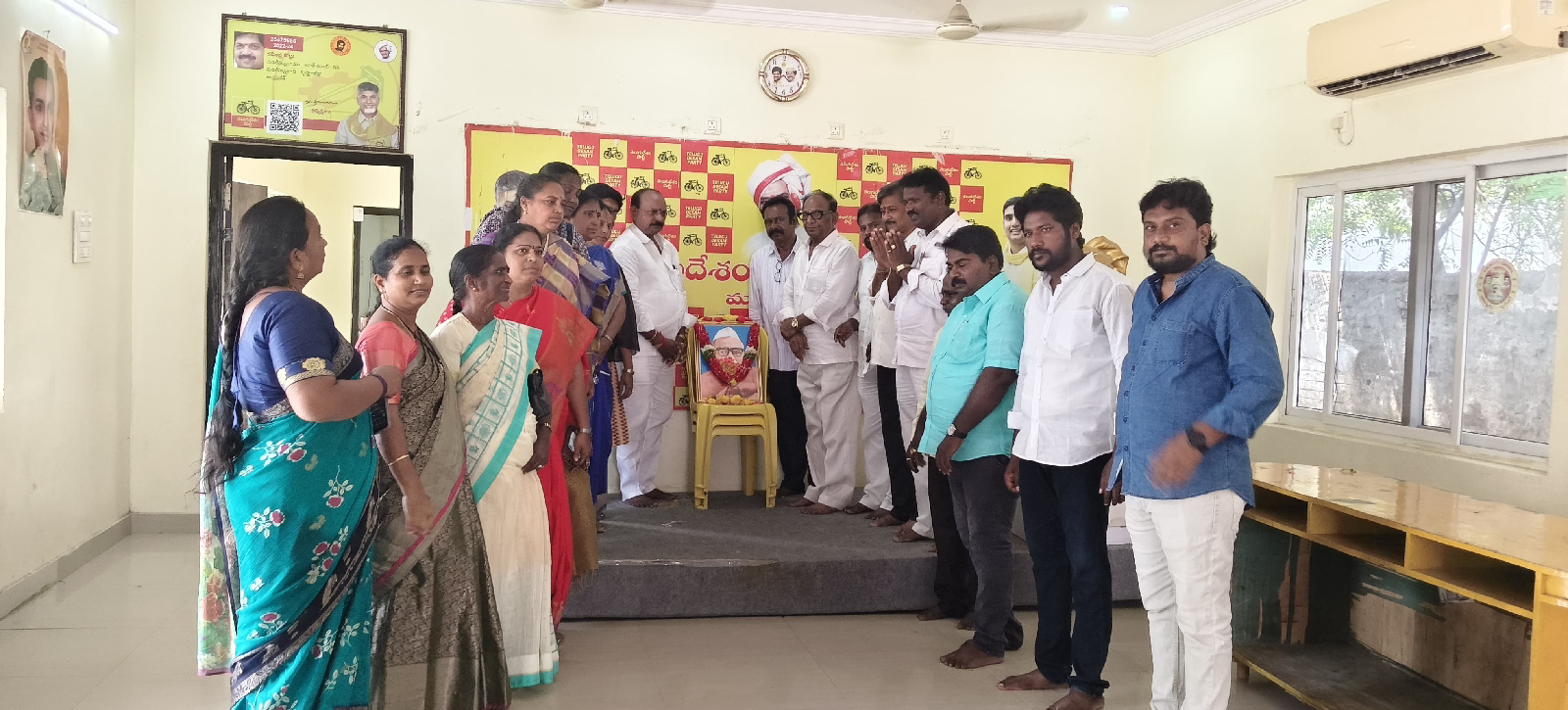 మచిలీపట్నం టిడిపి కార్యాలయంలో ఘనంగా బాబూ జగ్జీవన్ రామ్ జయంతి