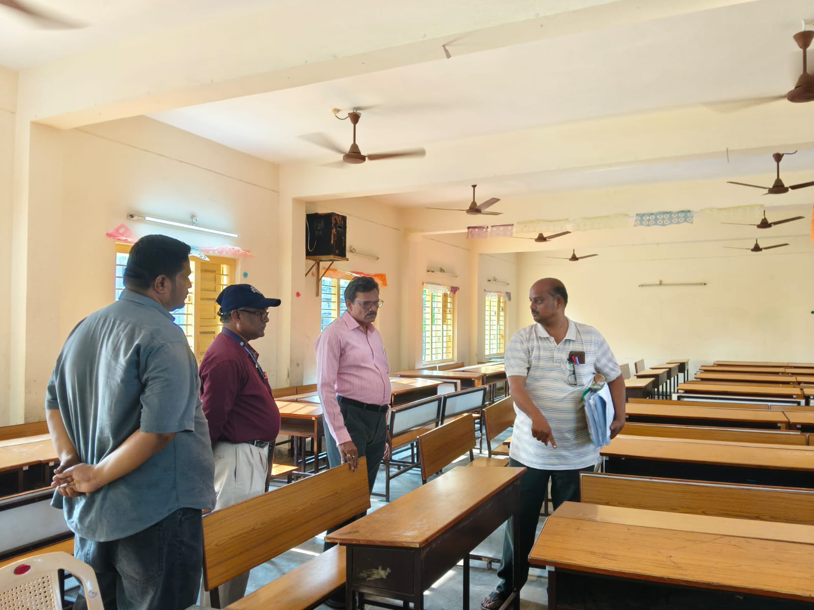 సోమవారం నుండి “పది” మూల్యాంకనానికి సర్వం సంసిద్ధం: కృష్ణాజిల్లా డిఇఓ యు వి సుబ్బారావు