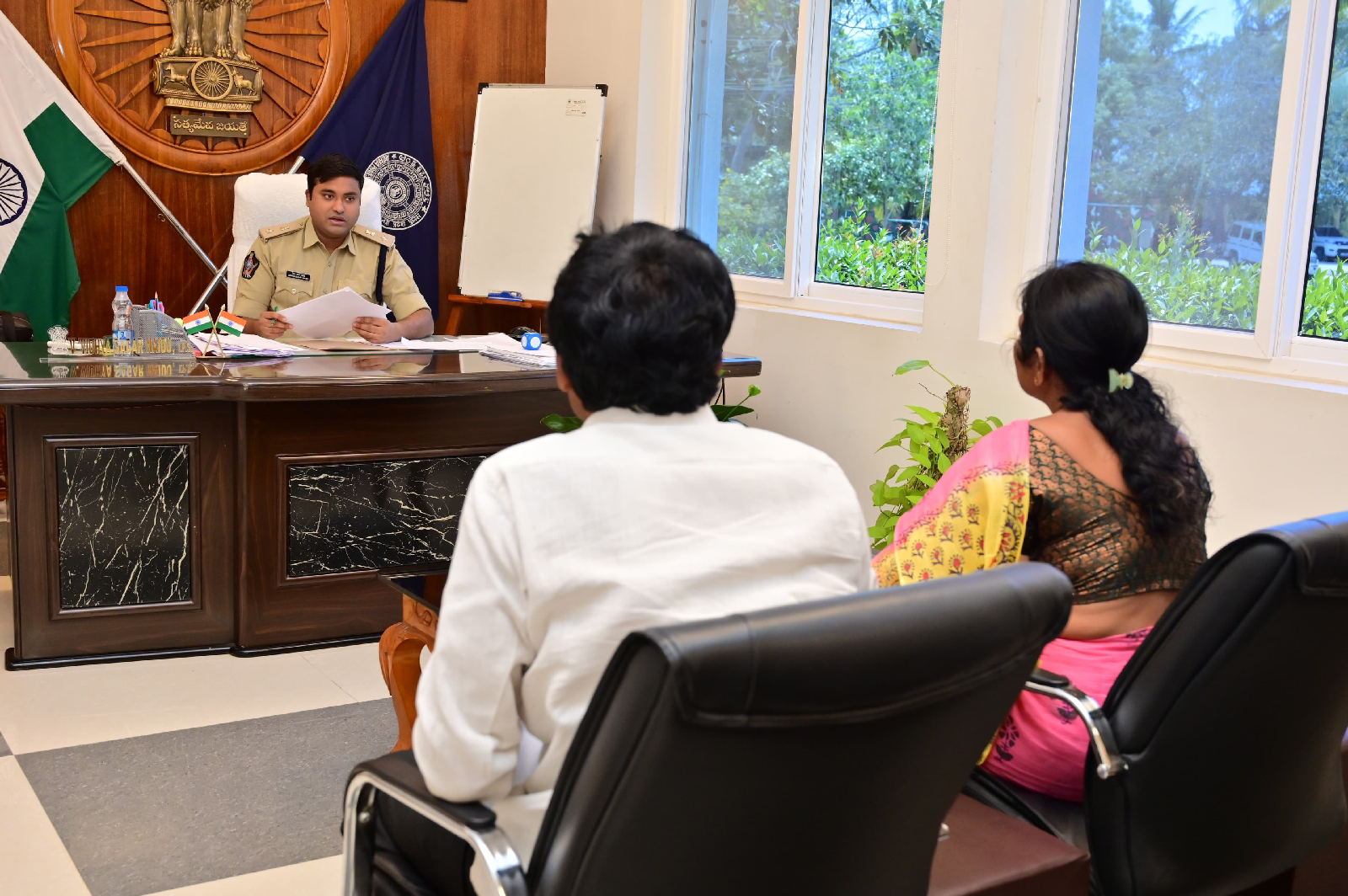 ప్రజా సమస్యల సత్వర పరిష్కారమే లక్ష్యంగా “మీకోసం”- జిల్లా ఎస్పీ వి. విద్యాసాగర్ నాయుడు