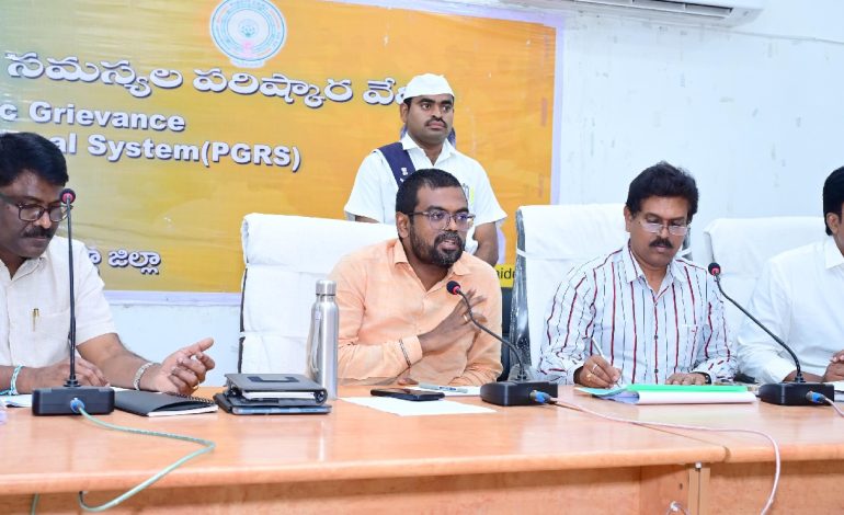 జలధార పథకం కింద భూగర్భ జలాల మట్టం పెంపుదలకు కార్యాచరణ : జిల్లా కలెక్టర్ డీకే బాలాజీ