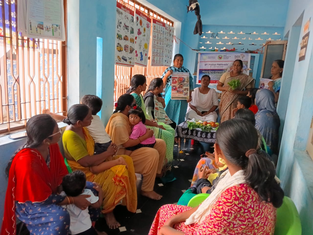 పోషణ పక్వాడ పై అవగాహన సదస్సు