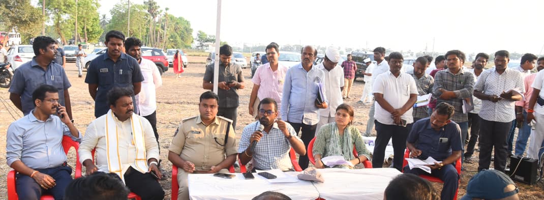 ముఖ్యమంత్రి పర్యటనకు కట్టుదిట్టమైన ఏర్పాట్లు