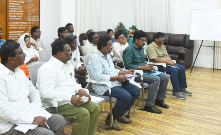 జలజీవన్ మిషన్, పబ్లిక్ టాయిలెట్ల నిర్మాణ పనులు వేగవంతం చేయాలి : జిల్లా కలెక్టర్ డీకే బాలాజి