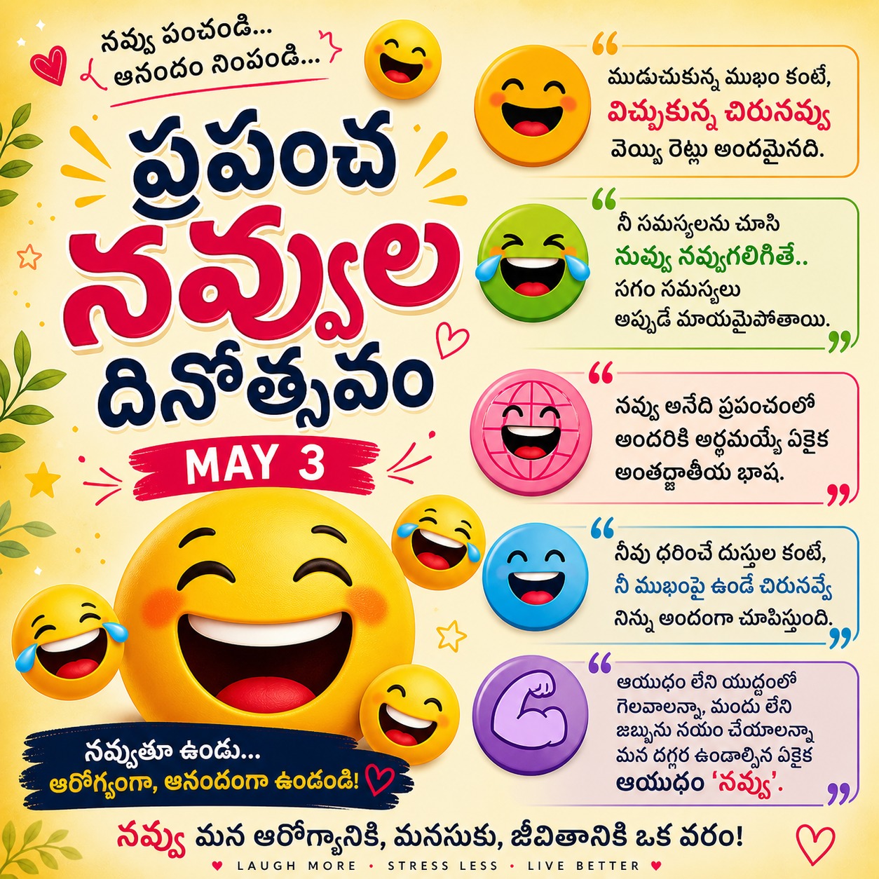 ప్రపంచ నవ్వుల దినోత్సవం
