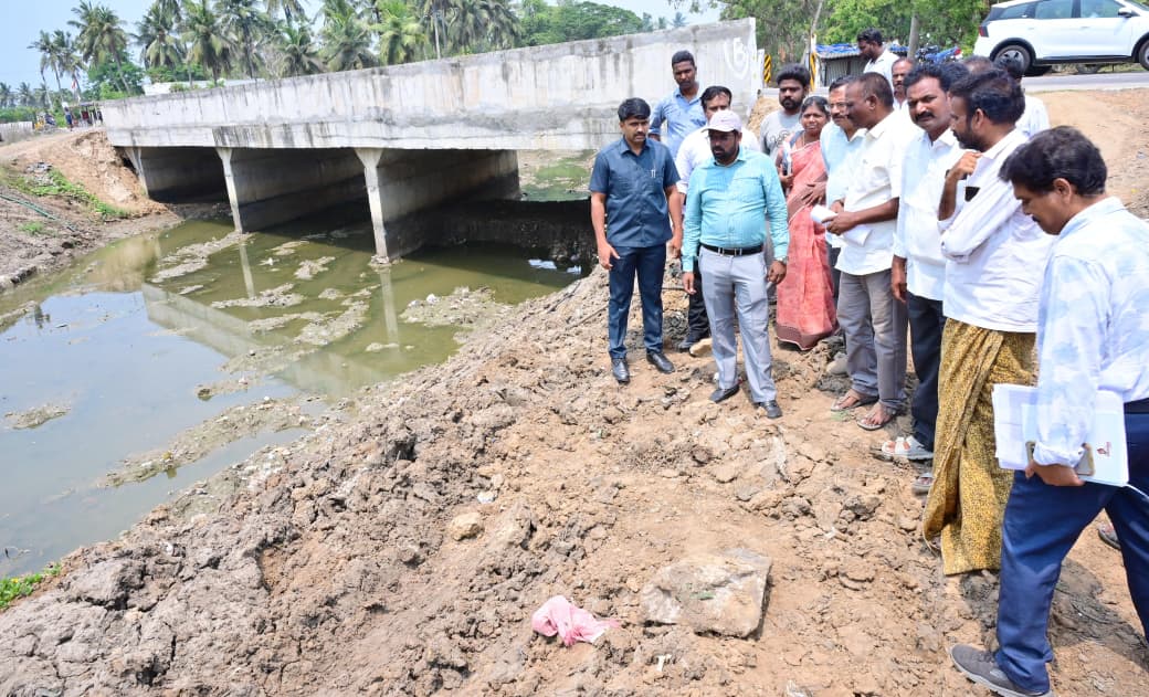 38 కోట్ల వ్యయం తో పంట కాలువల మరమత్తు పనులు మంజూరు