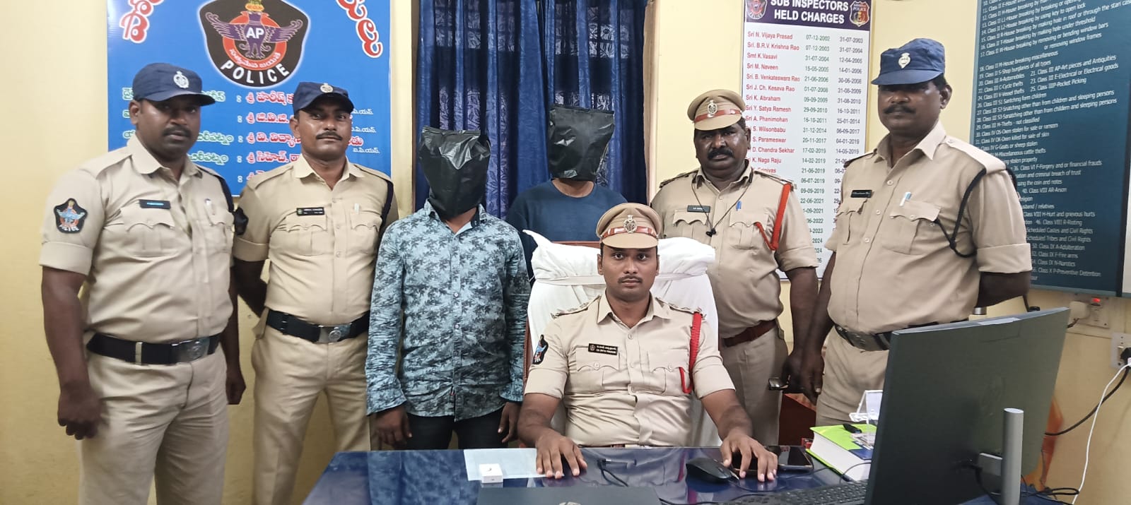మహిళ మెడలోని బంగారు నాంతాడు అపహరణ కేసును ఛేదించిన గూడూరు పోలీసులు
