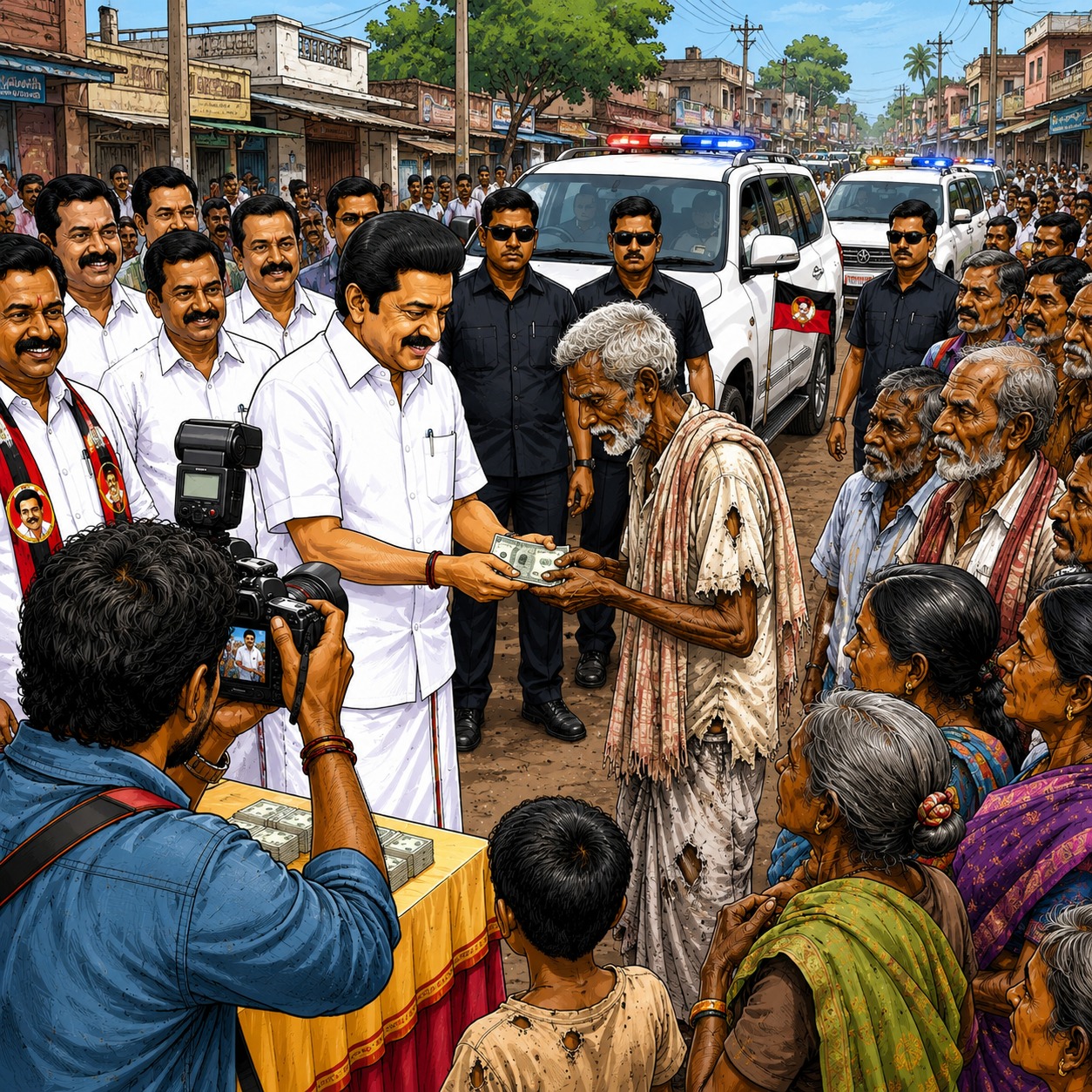 సంక్షేమ పింఛన్ల పంపిణీ.. ప్రభుత్వ బాధ్యతా? రాజకీయ ప్రచారమా?