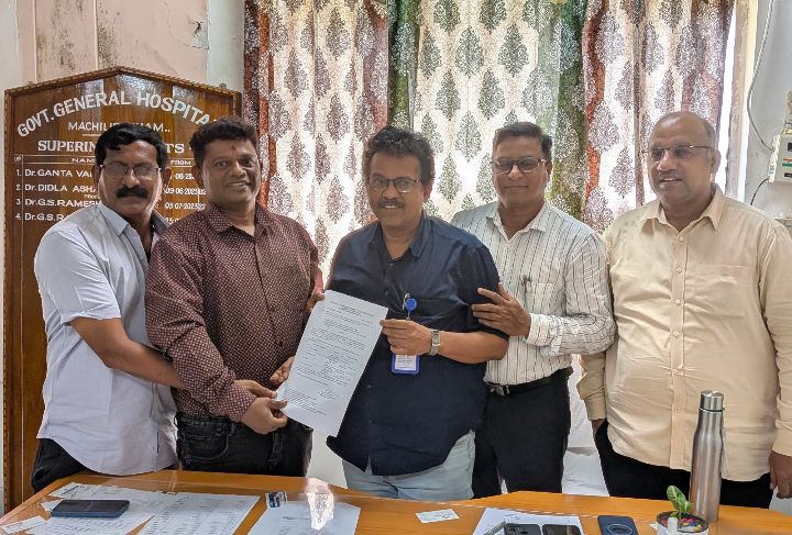 ప్రభుత్వ సర్వజన వైద్యశాలకు నూతన ఆర్‌ఎంఓగా డా జి భానుమూర్తి