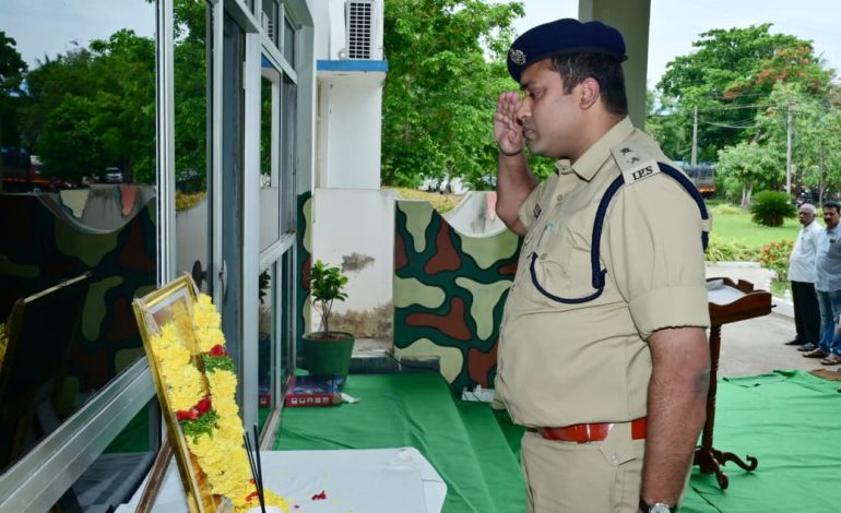 మన్యం వీరుడు అల్లూరి సీతారామరాజు జయంతి… ఘన నివాళులు అర్పించిన జిల్లా ఎస్పీ వి విద్యాసాగర్ నాయుడు