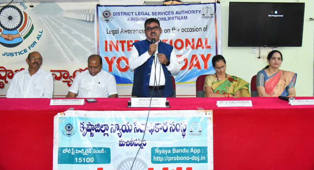 యువతే దేశానికి బలం.. మత్తు పదార్థాలకు దూరంగా ఉండాలి – లక్ష్యంతో ముందుకు సాగితేనే జీవితంలో విజయం సాధ్యం