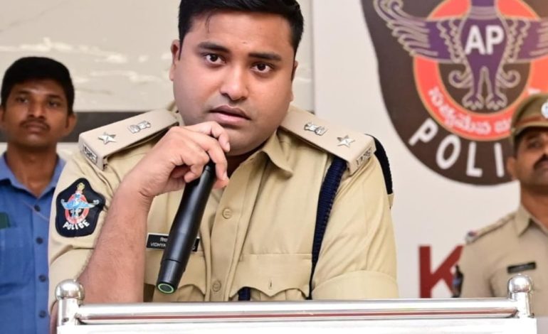 నేరాల నియంత్రణకు పటిష్టమైన చర్యలు చేపట్టాలి – జిల్లా ఎస్పీ వి విద్యాసాగర్ నాయుడు