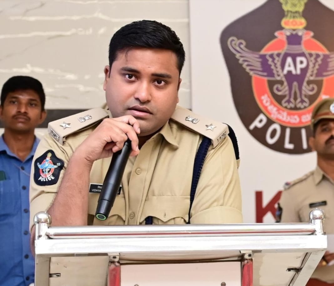 నేరాల నియంత్రణకు పటిష్టమైన చర్యలు చేపట్టాలి – జిల్లా ఎస్పీ వి విద్యాసాగర్ నాయుడు