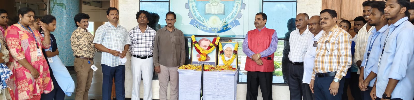కృష్ణా యూనివర్సిటీలో ఘనంగా జాతీయ క్రీడా, తెలుగు భాషా దినోత్సవాలు