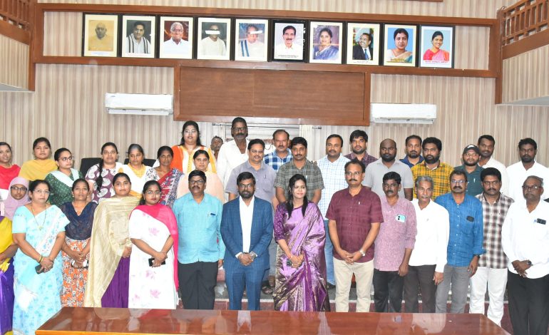 కృష్ణా జిల్లా ప్రజా పరిషత్ ప్రత్యేక అధికారిగా కలెక్టర్ డీకే బాలాజి బాధ్యతల స్వీకరణ