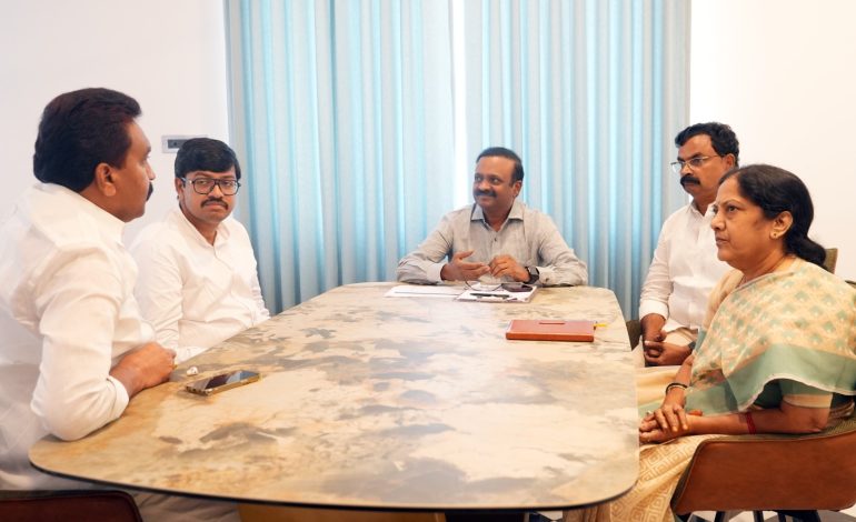 స్థానిక సంస్థల ఎన్నికలపై ఎంపీ బాలశౌరి సమీక్ష